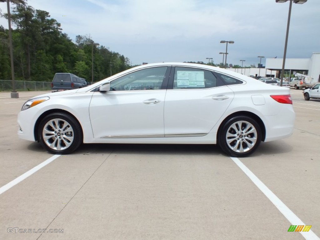 Porcelain White Pearl 2012 Hyundai Azera Standard Azera Model Exterior Photo #63202092
