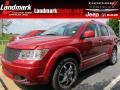 2009 Inferno Red Crystal Pearl Dodge Journey R/T  photo #1