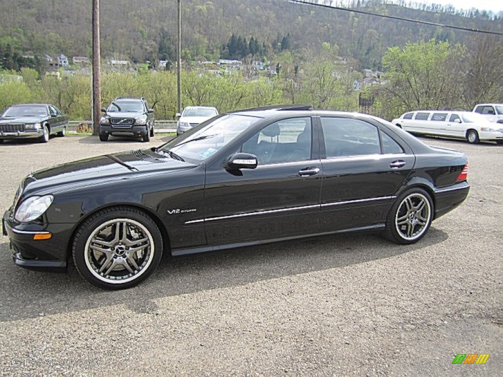 2006 S 65 AMG Sedan - Black / Charcoal photo #1