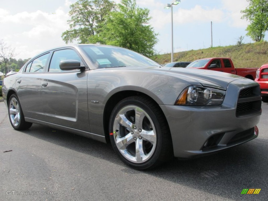 Tungsten Metallic 2012 Dodge Charger R/T Road and Track Exterior Photo #63203109
