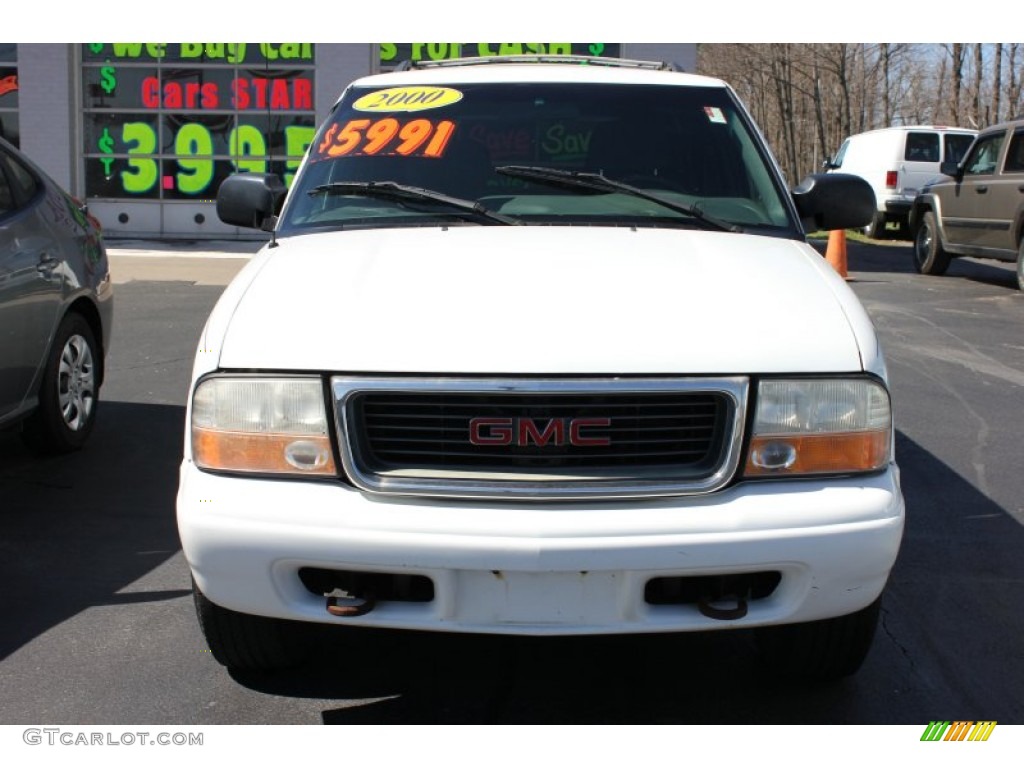 2000 Jimmy SLE 4x4 - Summit White / Graphite photo #18