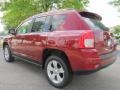 2012 Deep Cherry Red Crystal Pearl Jeep Compass Latitude  photo #2