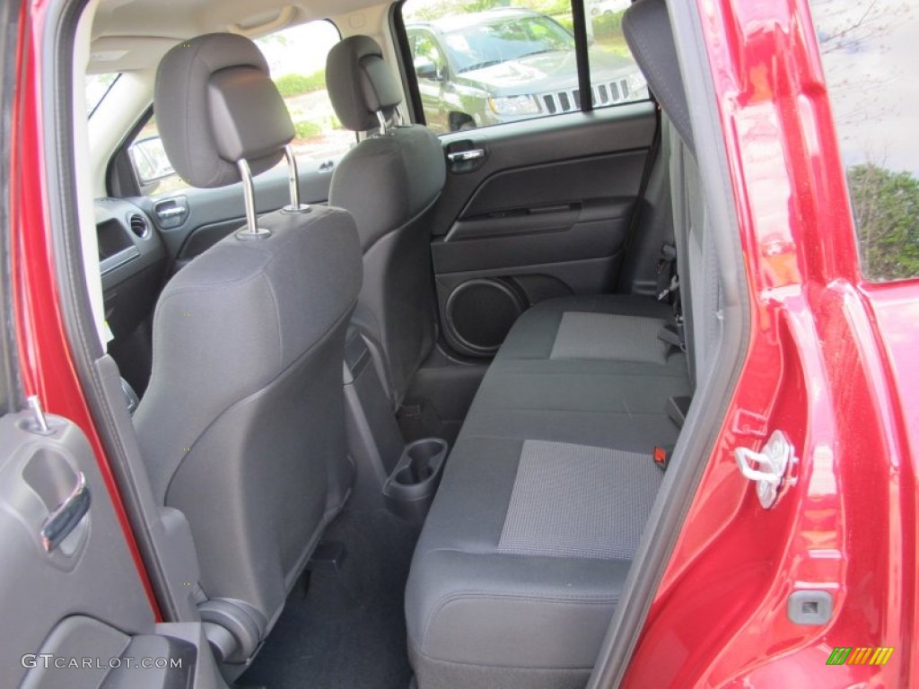 Dark Slate Gray Interior 2012 Jeep Compass Latitude Photo #63203564