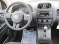 2012 Jeep Compass Dark Slate Gray Interior Dashboard Photo