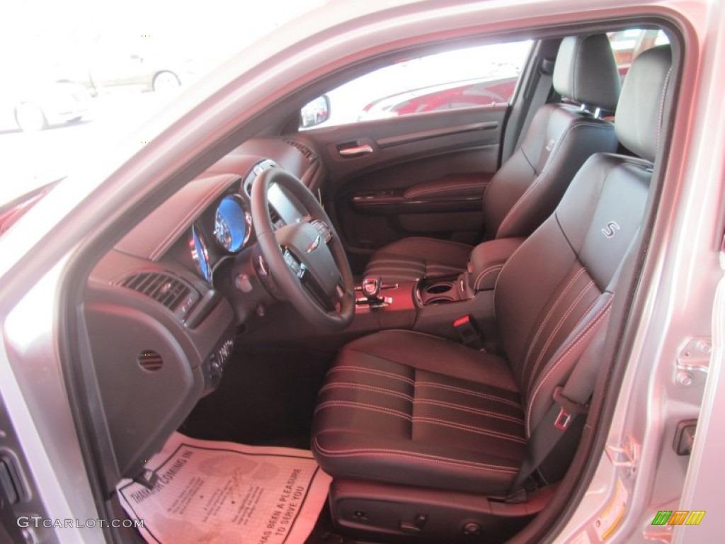 2012 300 S V6 - Bright Silver Metallic / Black photo #6