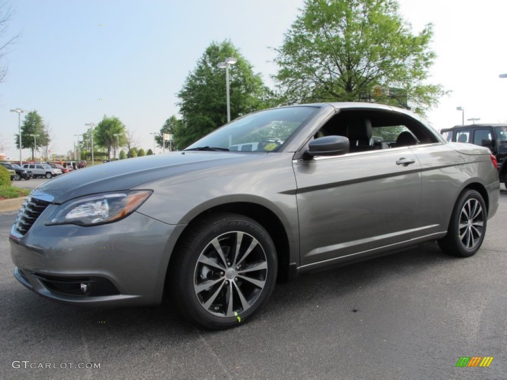 Tungsten Metallic 2012 Chrysler 200 S Hard Top Convertible Exterior Photo #63204744
