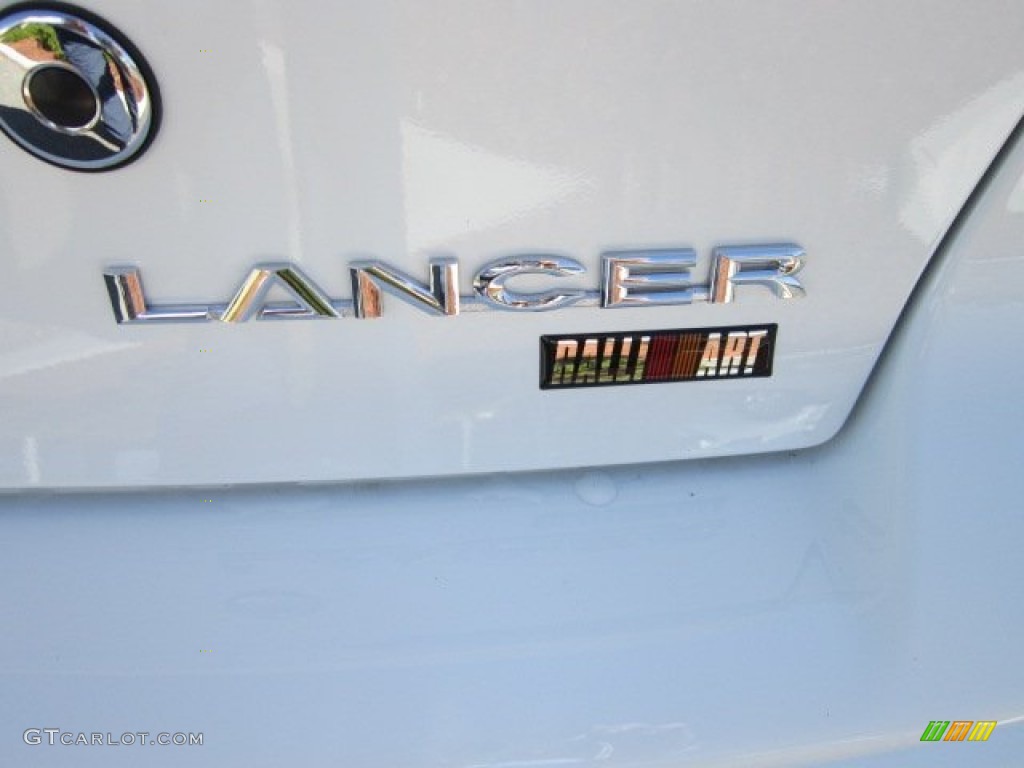 2012 Mitsubishi Lancer RALLIART AWD Marks and Logos Photo #63205659