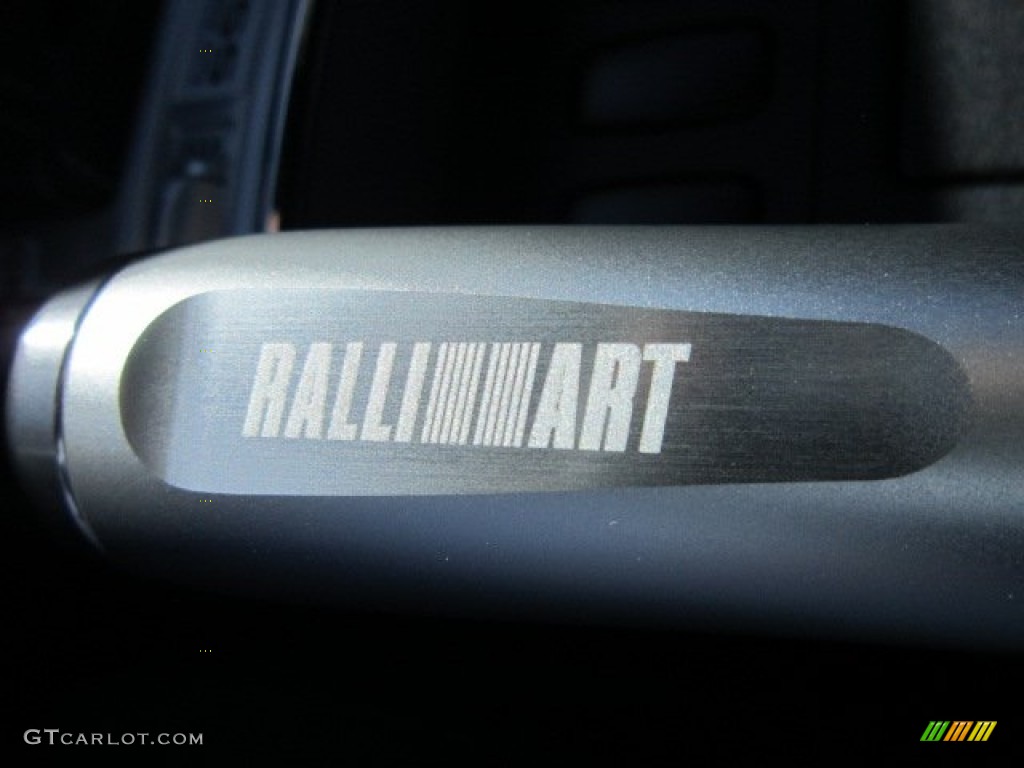 2012 Mitsubishi Lancer RALLIART AWD Marks and Logos Photo #63205791