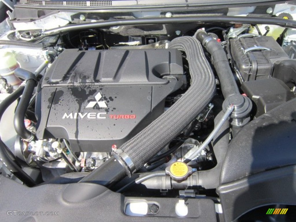 2012 Mitsubishi Lancer RALLIART AWD 2.0 Liter Turbocharged DOHC 16-Valve MIVEC 4 Cylinder Engine Photo #63205812