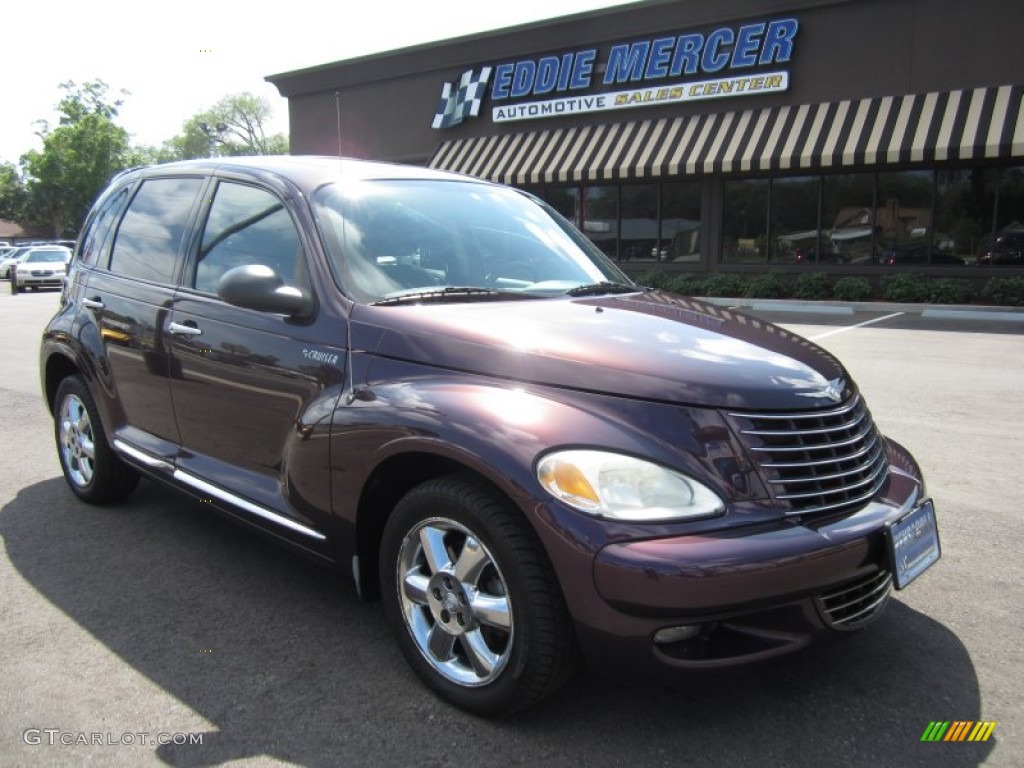 2005 PT Cruiser Limited Turbo - Dark Plum Pearl / Dark Slate Gray photo #1