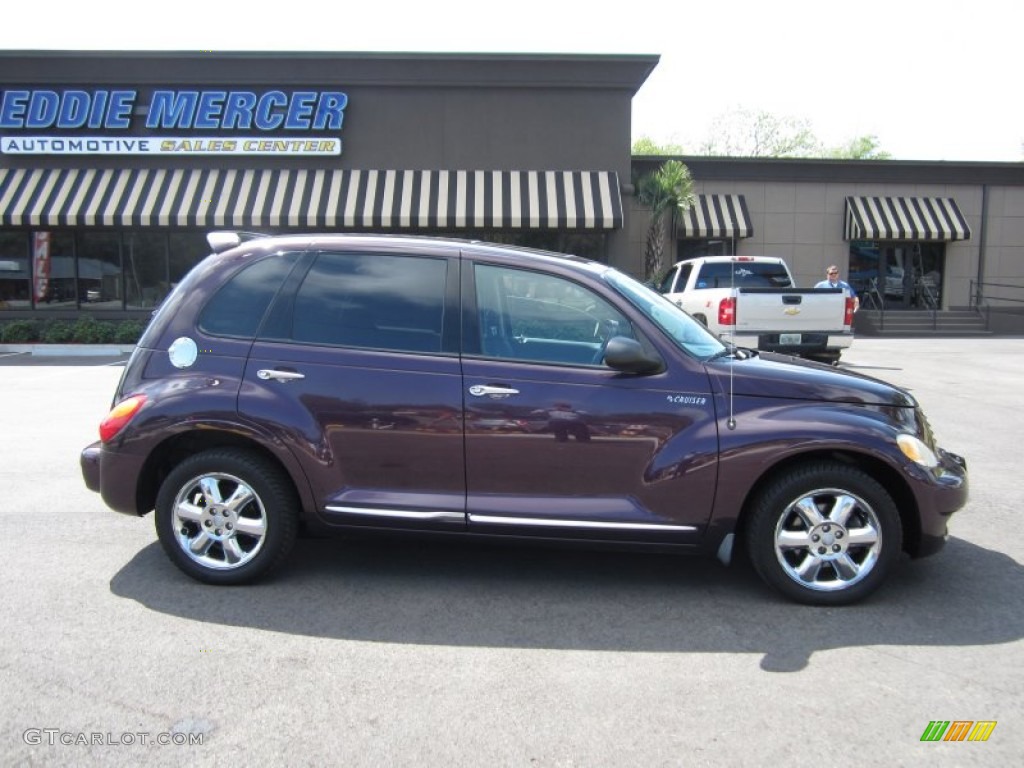 2005 PT Cruiser Limited Turbo - Dark Plum Pearl / Dark Slate Gray photo #4