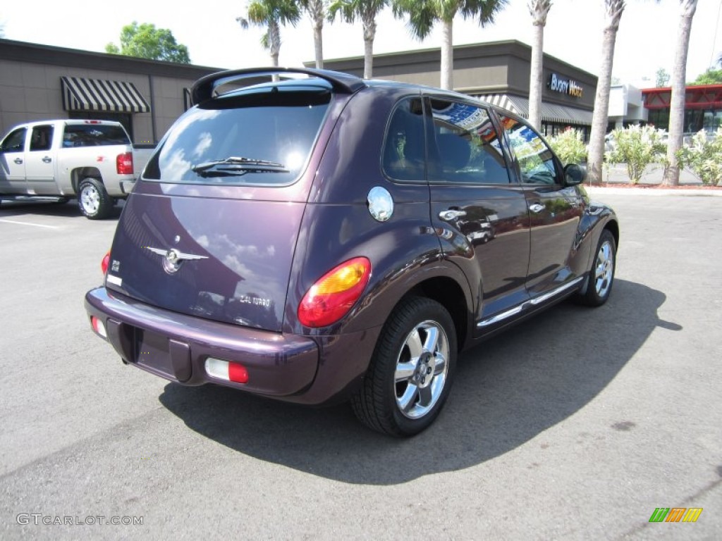 2005 PT Cruiser Limited Turbo - Dark Plum Pearl / Dark Slate Gray photo #5