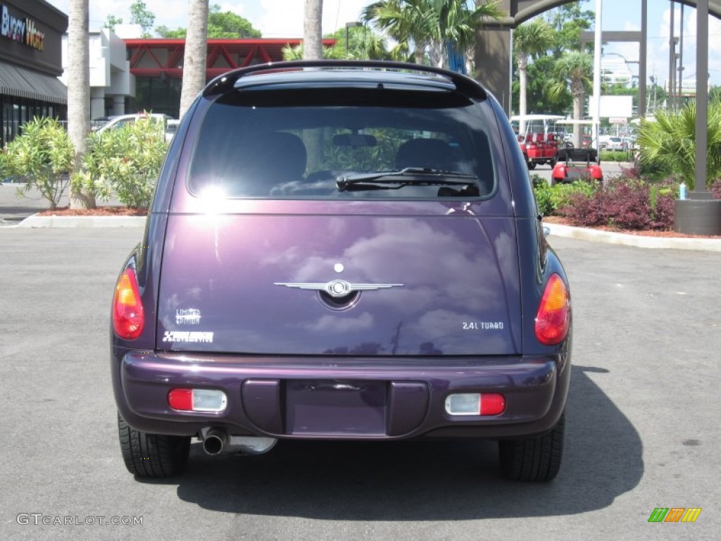 Dark Plum Pearl 2005 Chrysler PT Cruiser Limited Turbo Exterior Photo #63206085
