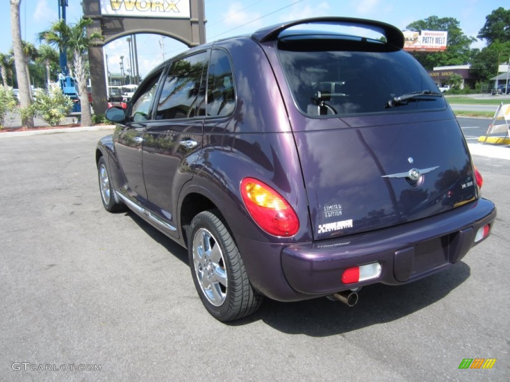 2005 PT Cruiser Limited Turbo - Dark Plum Pearl / Dark Slate Gray photo #7