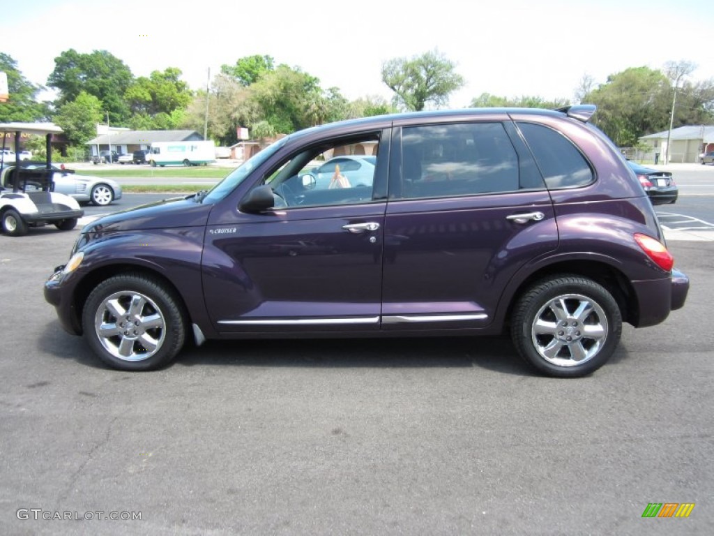 Dark Plum Pearl 2005 Chrysler PT Cruiser Limited Turbo Exterior Photo #63206097