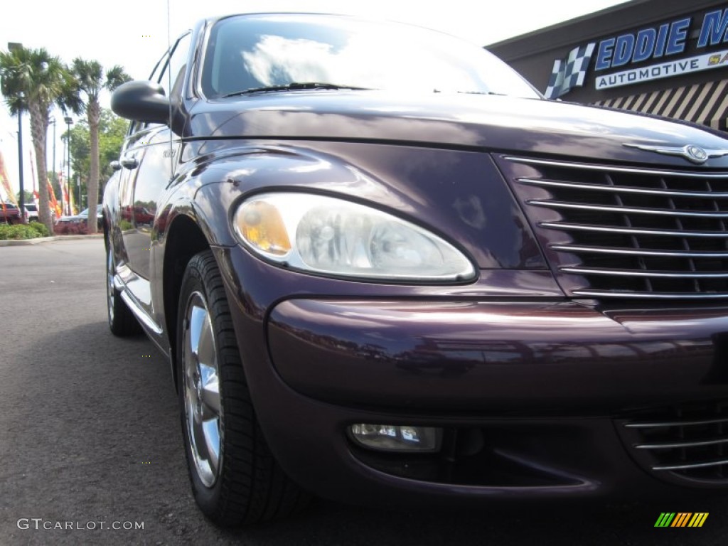 2005 PT Cruiser Limited Turbo - Dark Plum Pearl / Dark Slate Gray photo #10