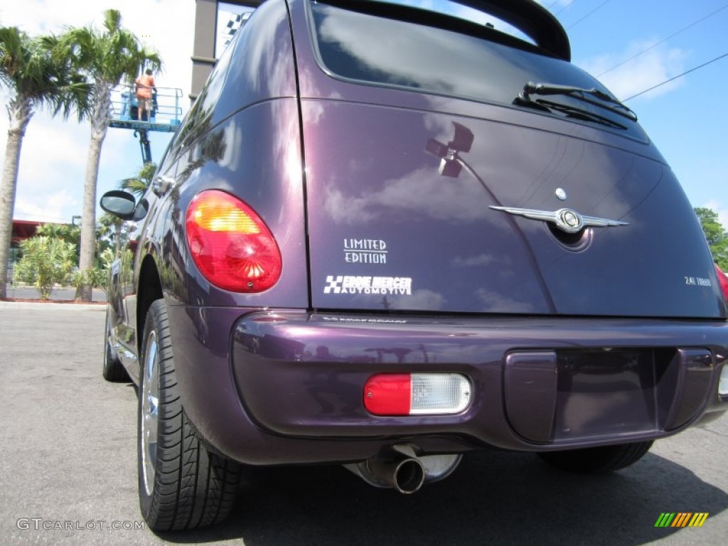 2005 PT Cruiser Limited Turbo - Dark Plum Pearl / Dark Slate Gray photo #11