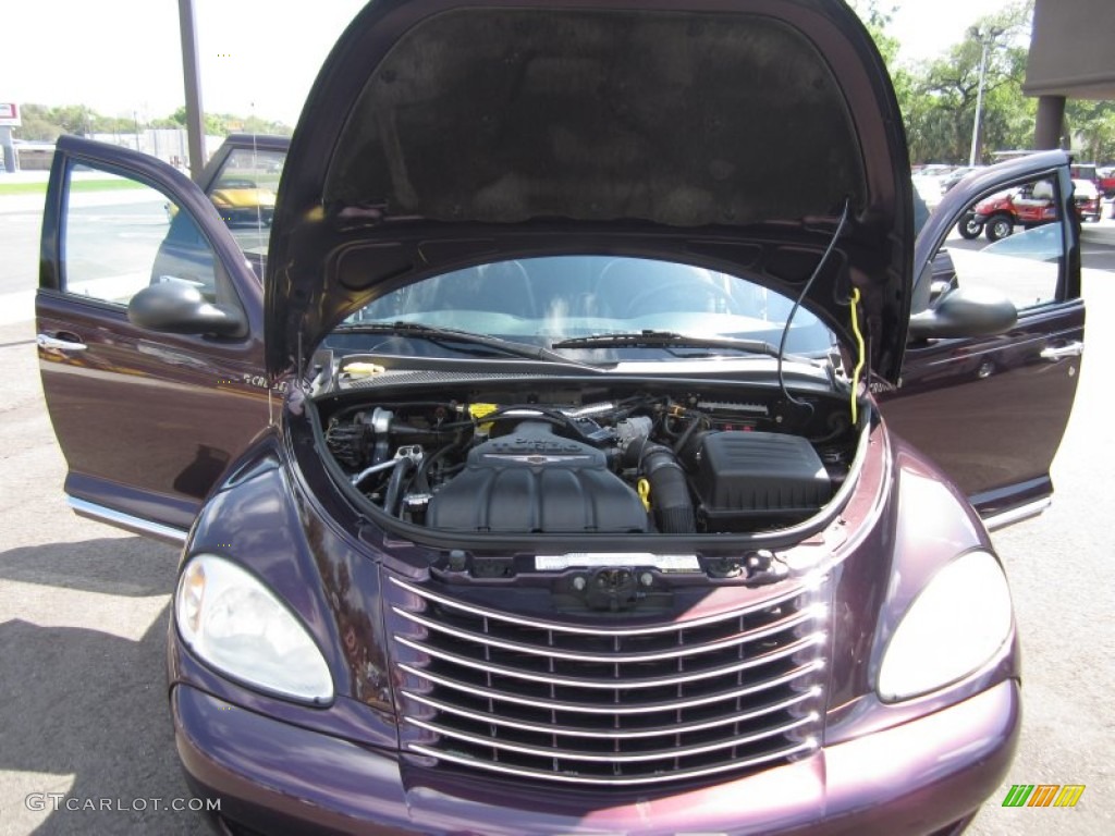 2005 PT Cruiser Limited Turbo - Dark Plum Pearl / Dark Slate Gray photo #13