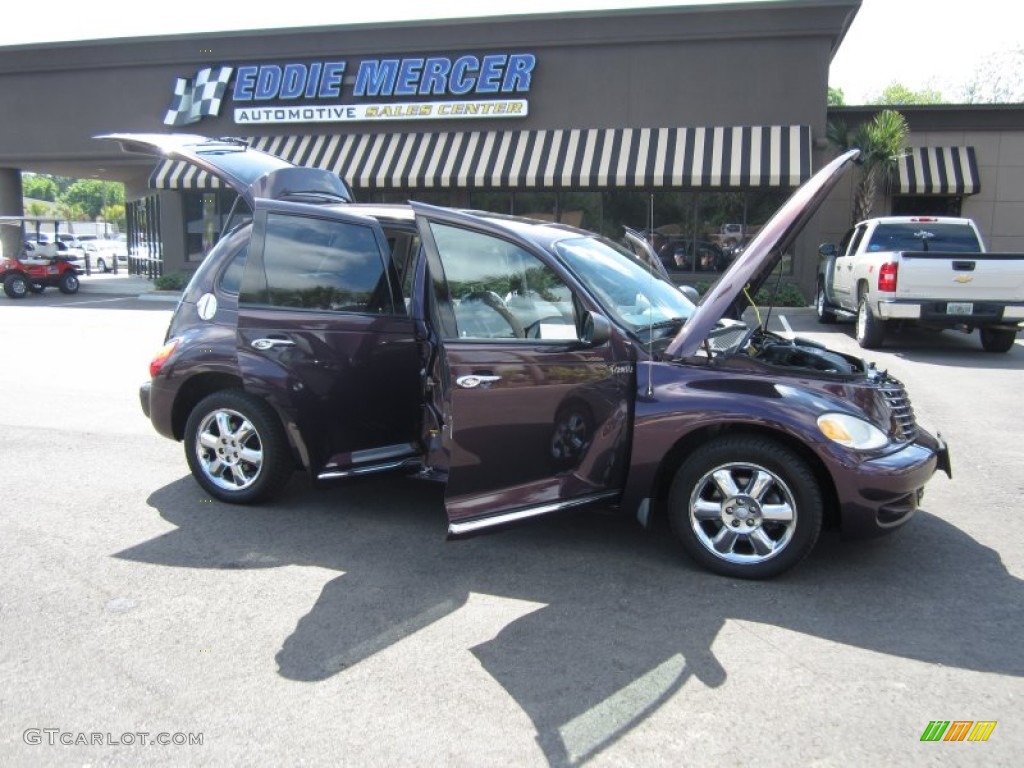 2005 PT Cruiser Limited Turbo - Dark Plum Pearl / Dark Slate Gray photo #14