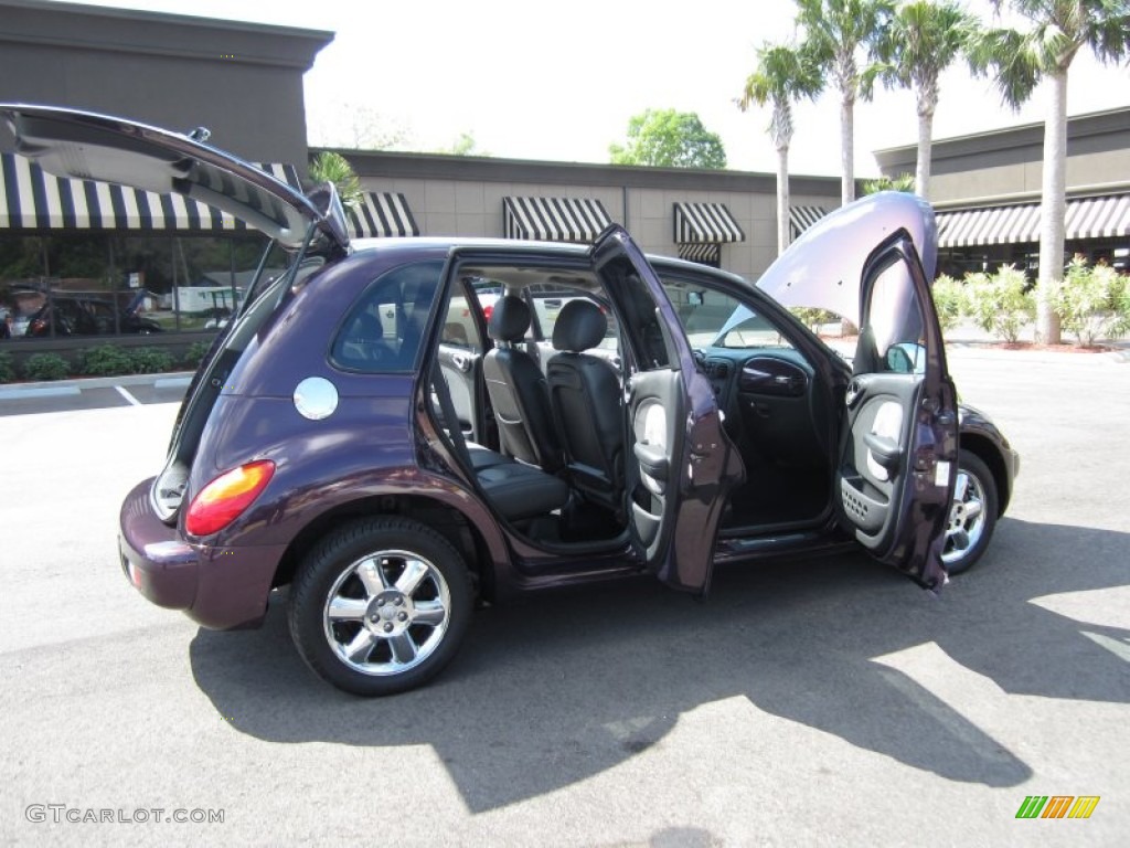 2005 PT Cruiser Limited Turbo - Dark Plum Pearl / Dark Slate Gray photo #15