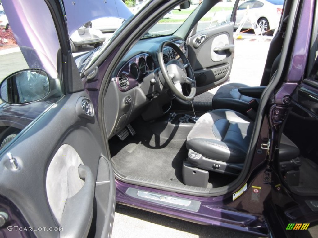 2005 PT Cruiser Limited Turbo - Dark Plum Pearl / Dark Slate Gray photo #19