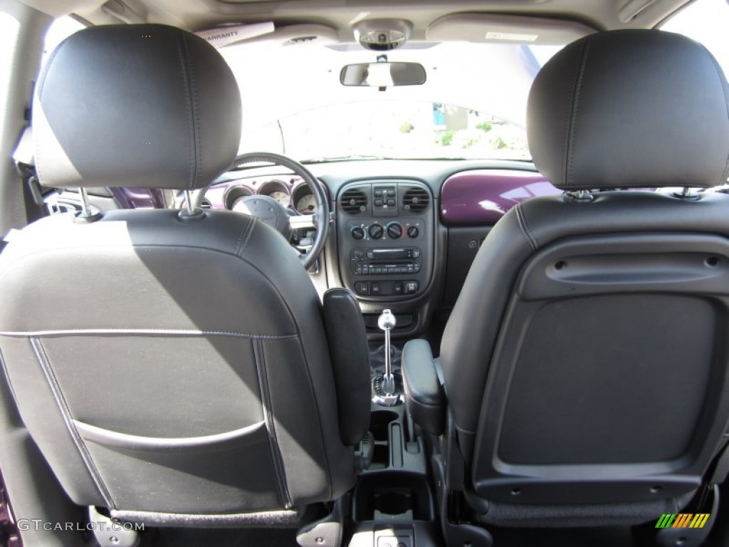 2005 PT Cruiser Limited Turbo - Dark Plum Pearl / Dark Slate Gray photo #21