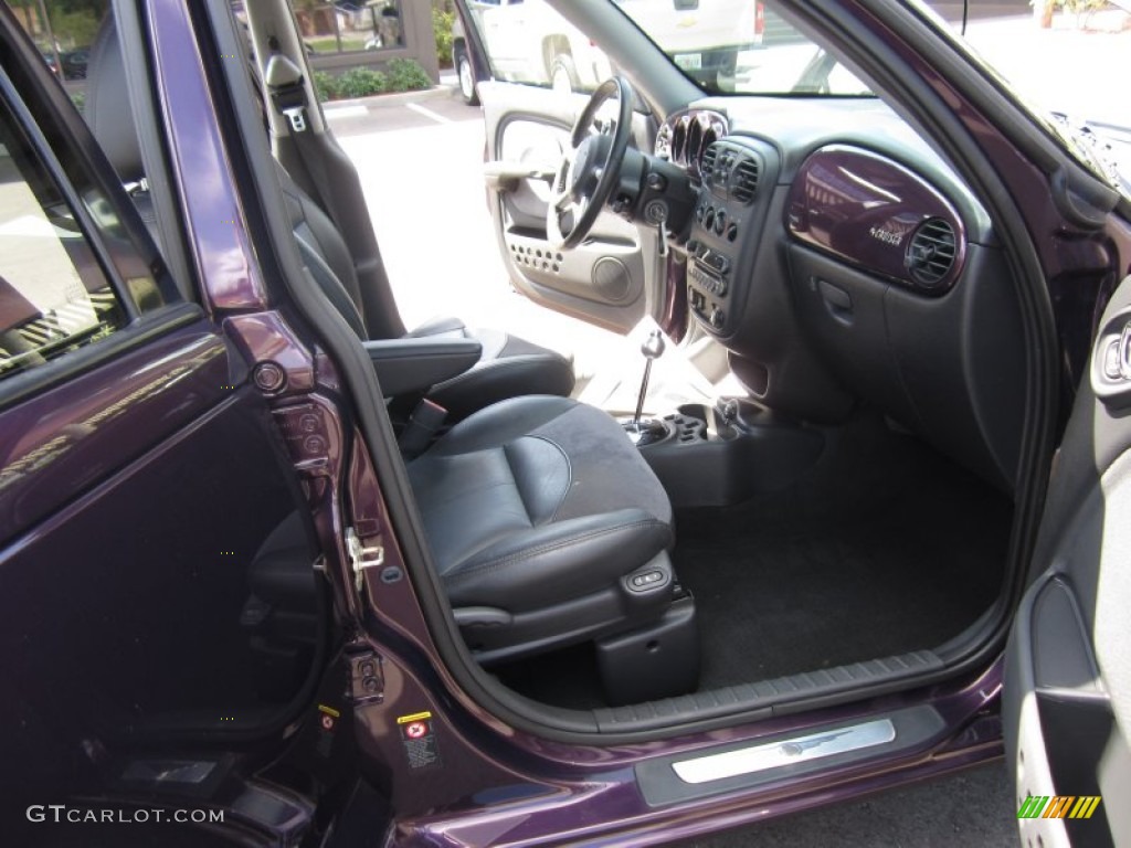 2005 PT Cruiser Limited Turbo - Dark Plum Pearl / Dark Slate Gray photo #23