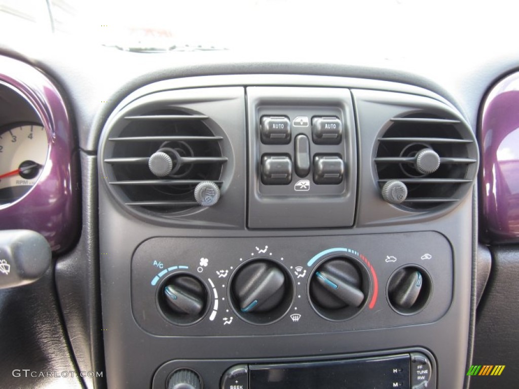 2005 Chrysler PT Cruiser Limited Turbo Controls Photo #63206332