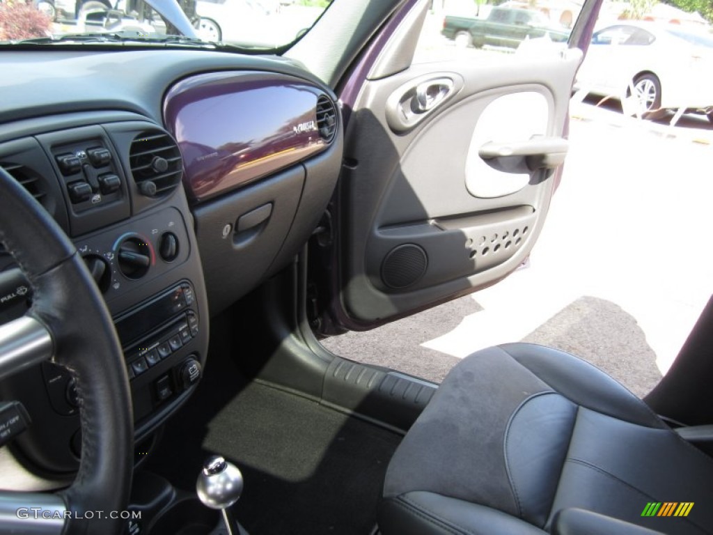 2005 PT Cruiser Limited Turbo - Dark Plum Pearl / Dark Slate Gray photo #36