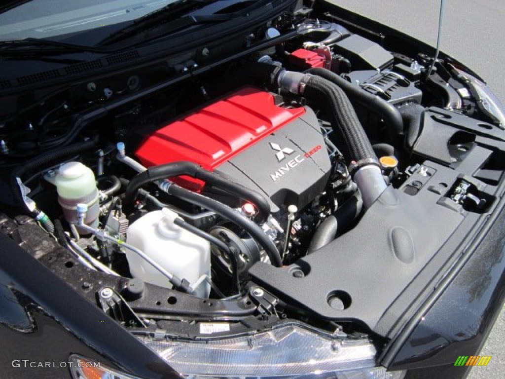 2012 Mitsubishi Lancer Evolution GSR 2.0 Liter Turbocharged DOHC 16-Valve MIVEC 4 Cylinder Engine Photo #63206364