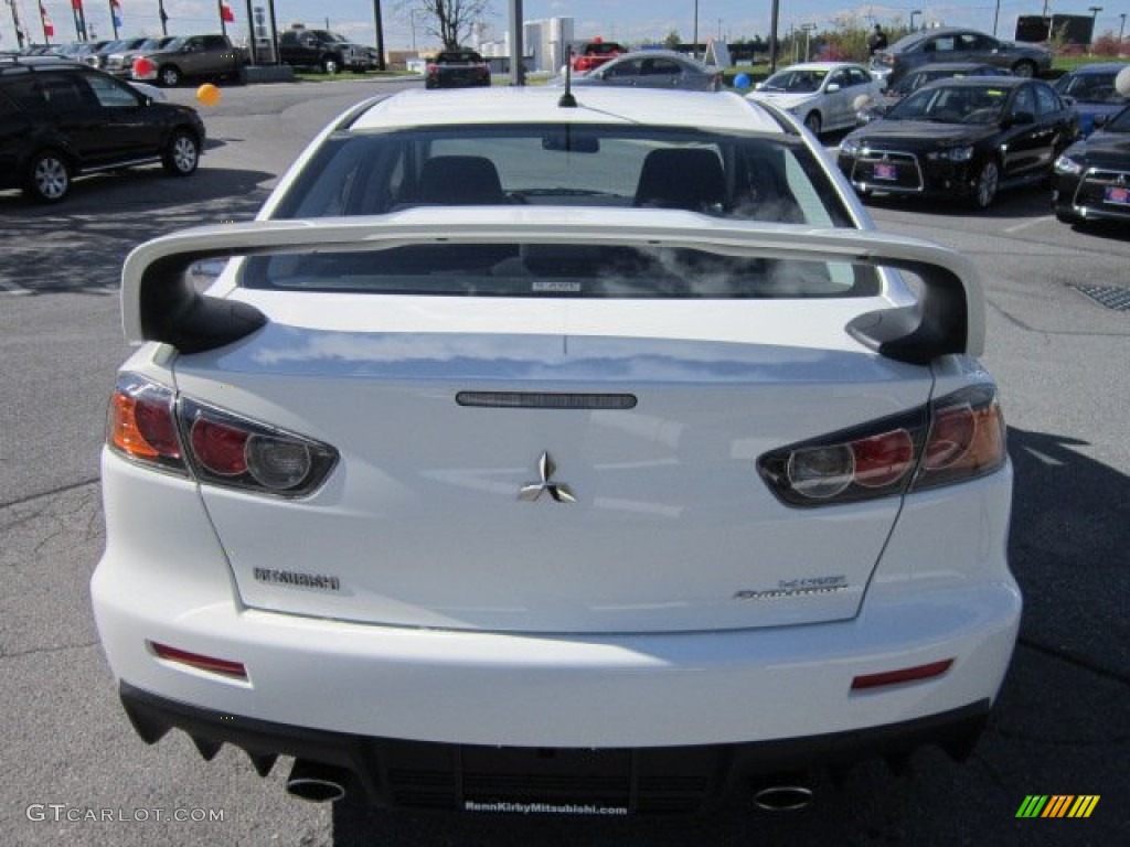 Wicked White 2012 Mitsubishi Lancer Evolution GSR Exterior Photo #63206413