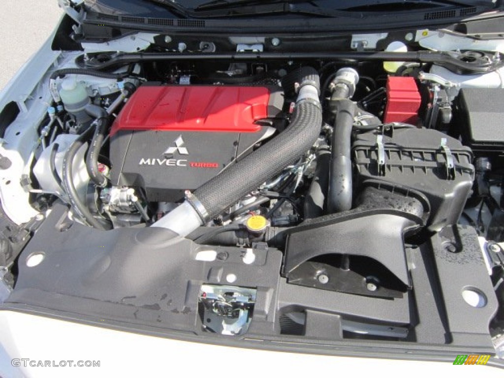 2012 Mitsubishi Lancer Evolution GSR 2.0 Liter Turbocharged DOHC 16-Valve MIVEC 4 Cylinder Engine Photo #63206781