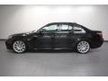 2009 Jet Black BMW 5 Series 550i Sedan  photo #2