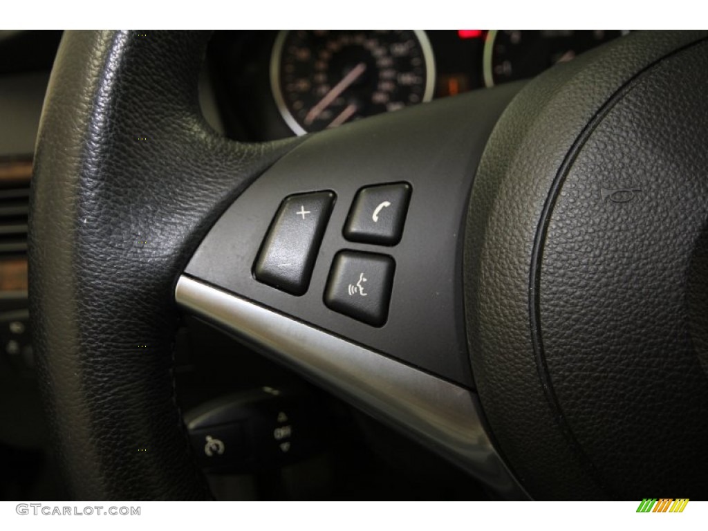 2009 5 Series 550i Sedan - Jet Black / Black photo #31
