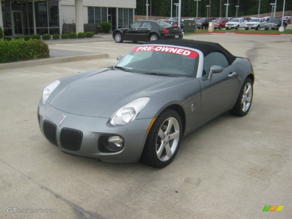 2007 Solstice GXP Roadster - Sly Gray / Ebony photo #1