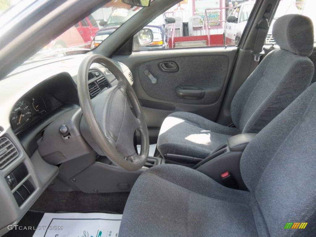 1999 Suzuki Esteem GL Sedan Interior Color Photos
