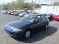 1994 Harvard Blue Pearl Honda Civic DX Sedan  photo #3