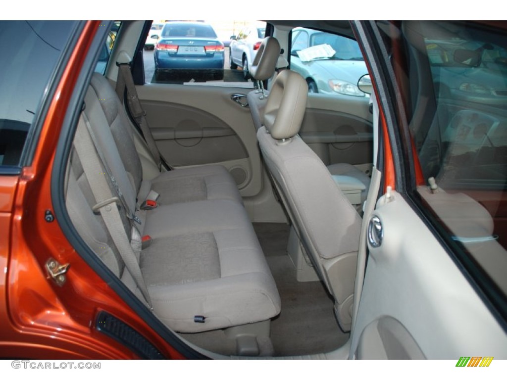 2007 PT Cruiser Touring - Tangerine Pearl / Pastel Pebble Beige photo #25