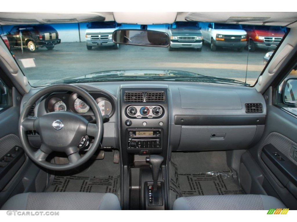 2003 Xterra SE V6 - Canteen Green Metallic / Gray photo #6