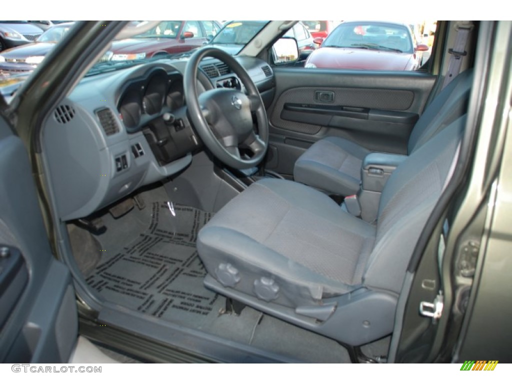 2003 Xterra SE V6 - Canteen Green Metallic / Gray photo #12