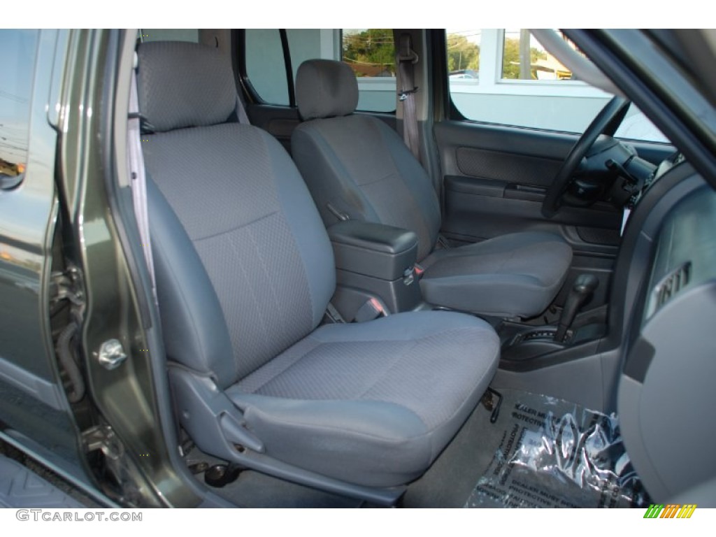 2003 Xterra SE V6 - Canteen Green Metallic / Gray photo #17