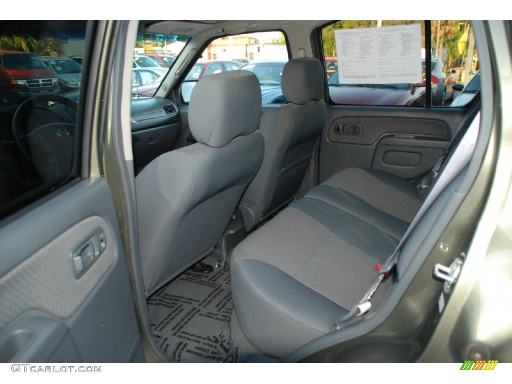 2003 Xterra SE V6 - Canteen Green Metallic / Gray photo #22