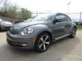 Platinum Gray Metallic 2012 Volkswagen Beetle Turbo Exterior