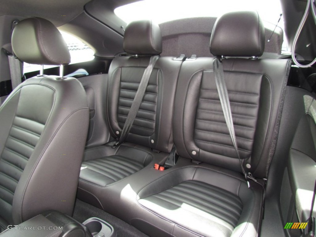 Titan Black Interior 2012 Volkswagen Beetle Turbo Photo #63209994