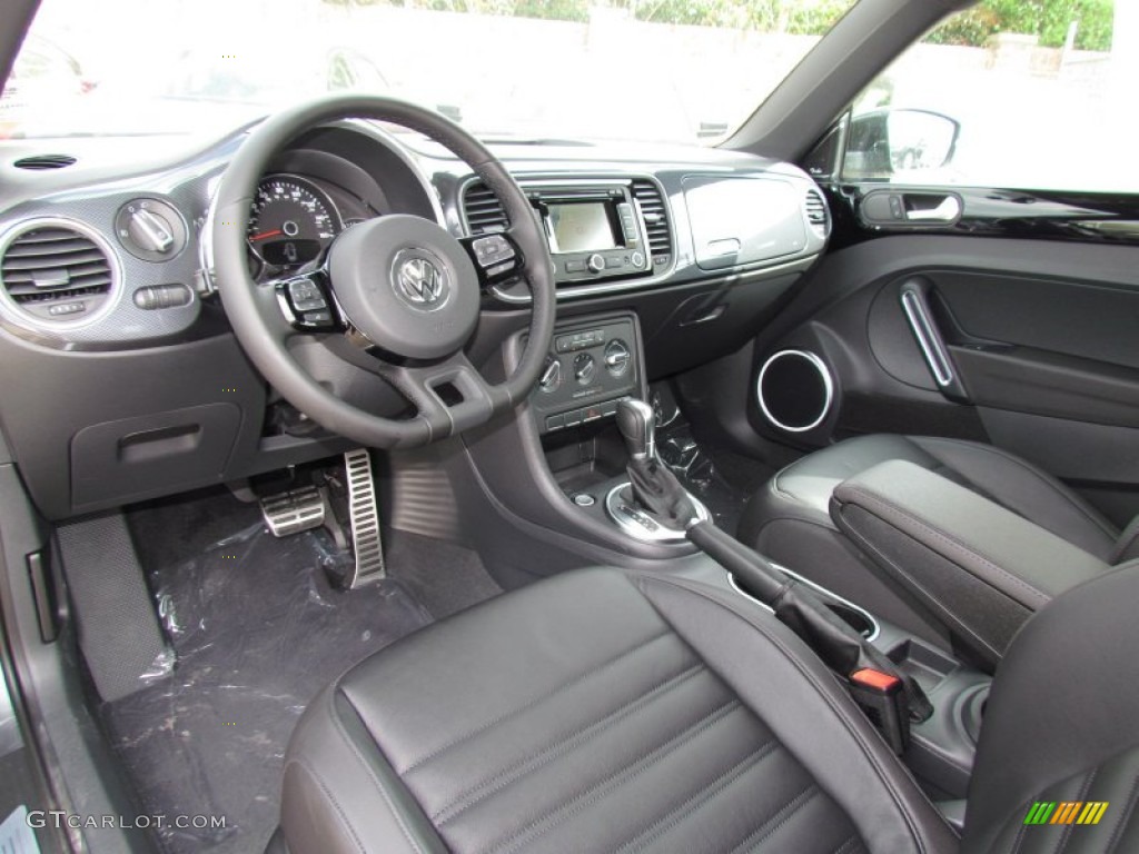 Titan Black Interior 2012 Volkswagen Beetle Turbo Photo #63210003