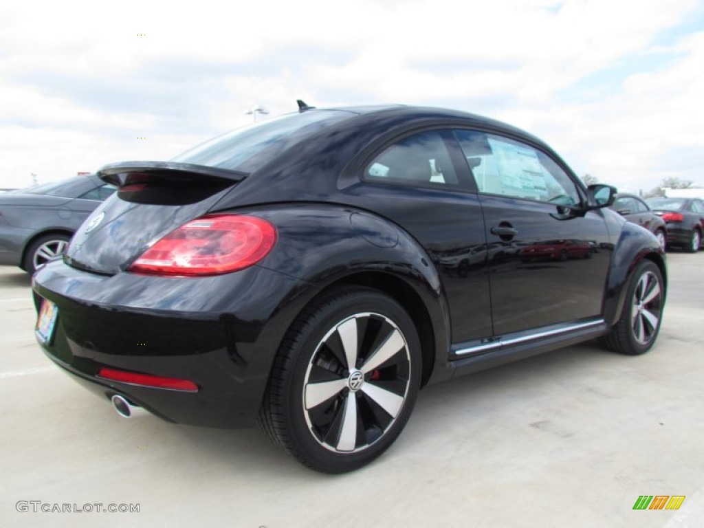 Deep Black Pearl Metallic 2012 Volkswagen Beetle Turbo Exterior Photo #63210030