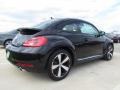 2012 Deep Black Pearl Metallic Volkswagen Beetle Turbo  photo #2