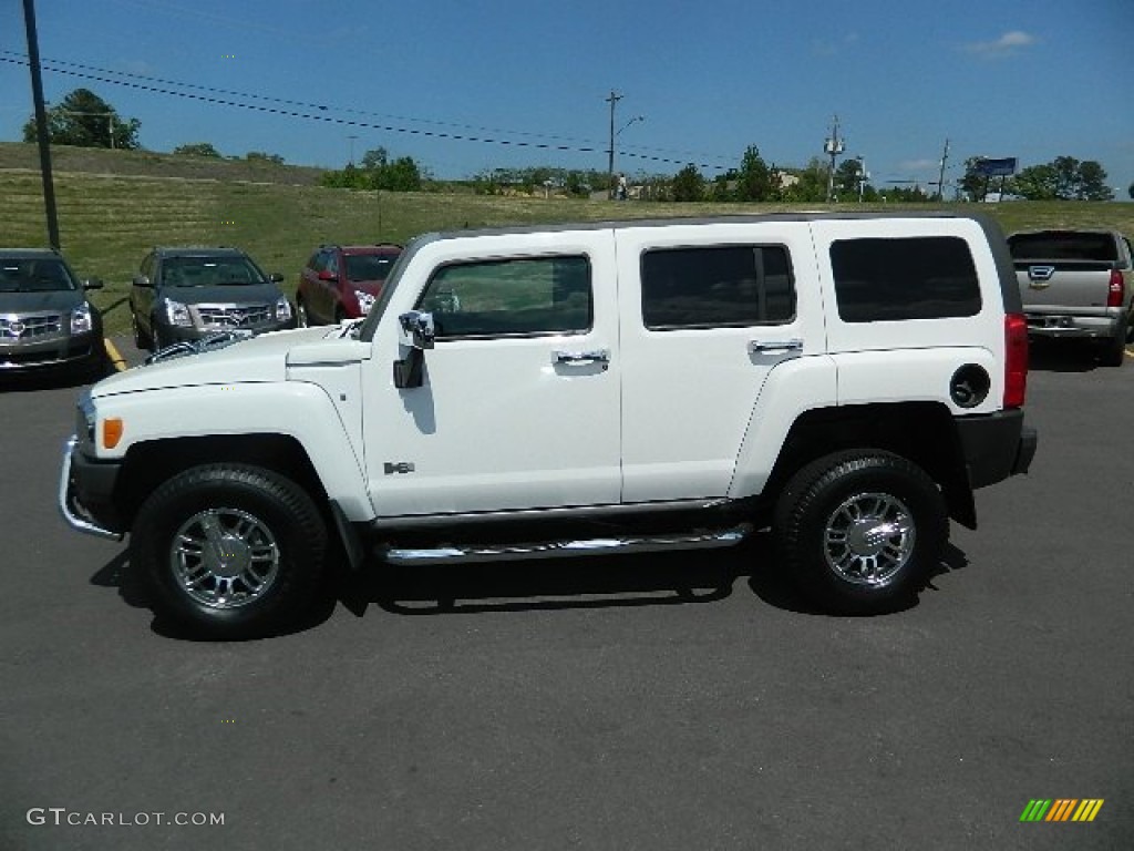 Birch White 2008 Hummer H3 Alpha Exterior Photo #63210305