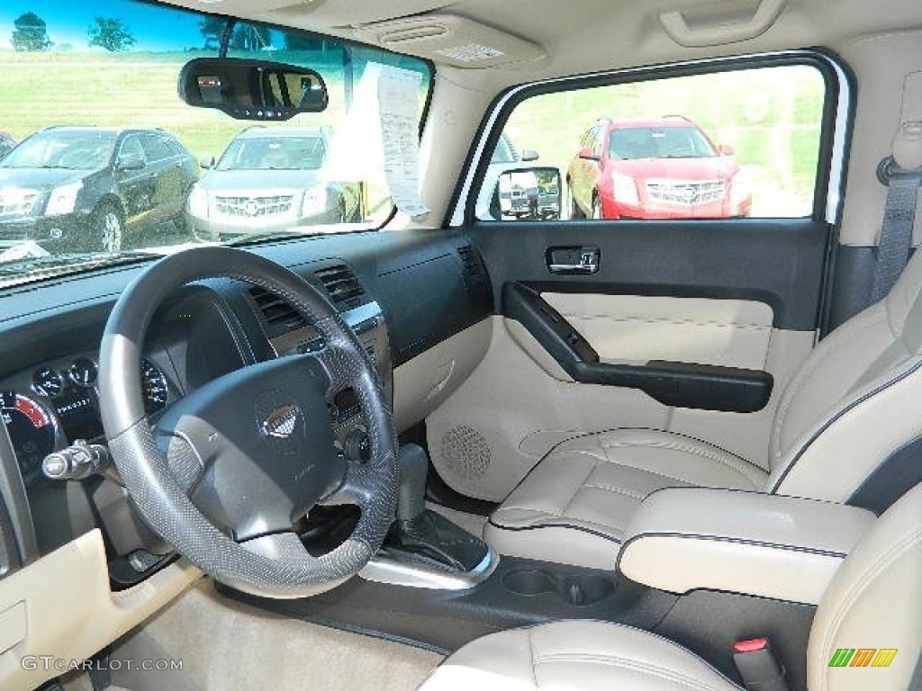Light Cashmere/Ebony Interior 2008 Hummer H3 Alpha Photo #63210353