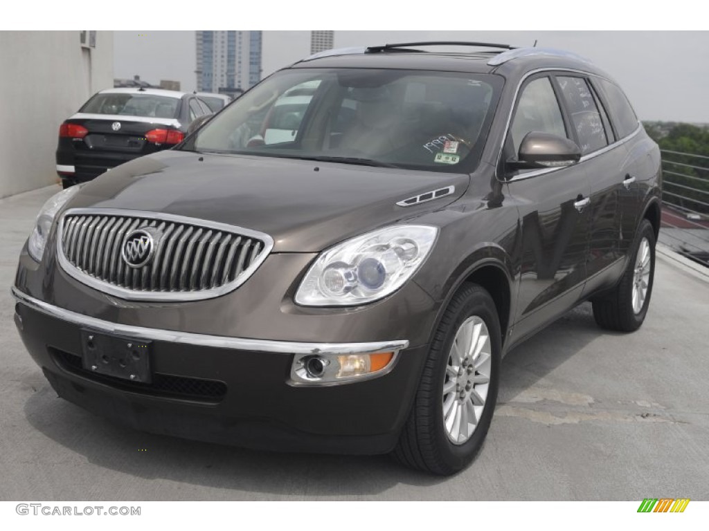 2008 Enclave CXL - Cocoa Metallic / Cashmere/Cocoa photo #3